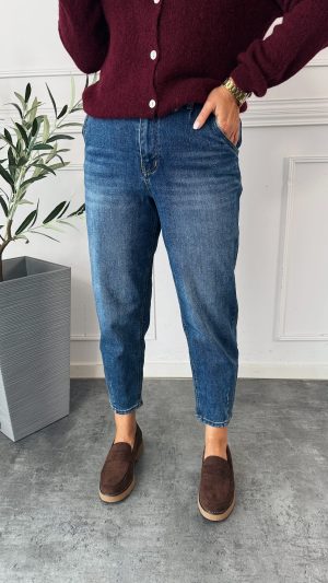 Jeansy Ballon Adoro Ciemny Jeans
